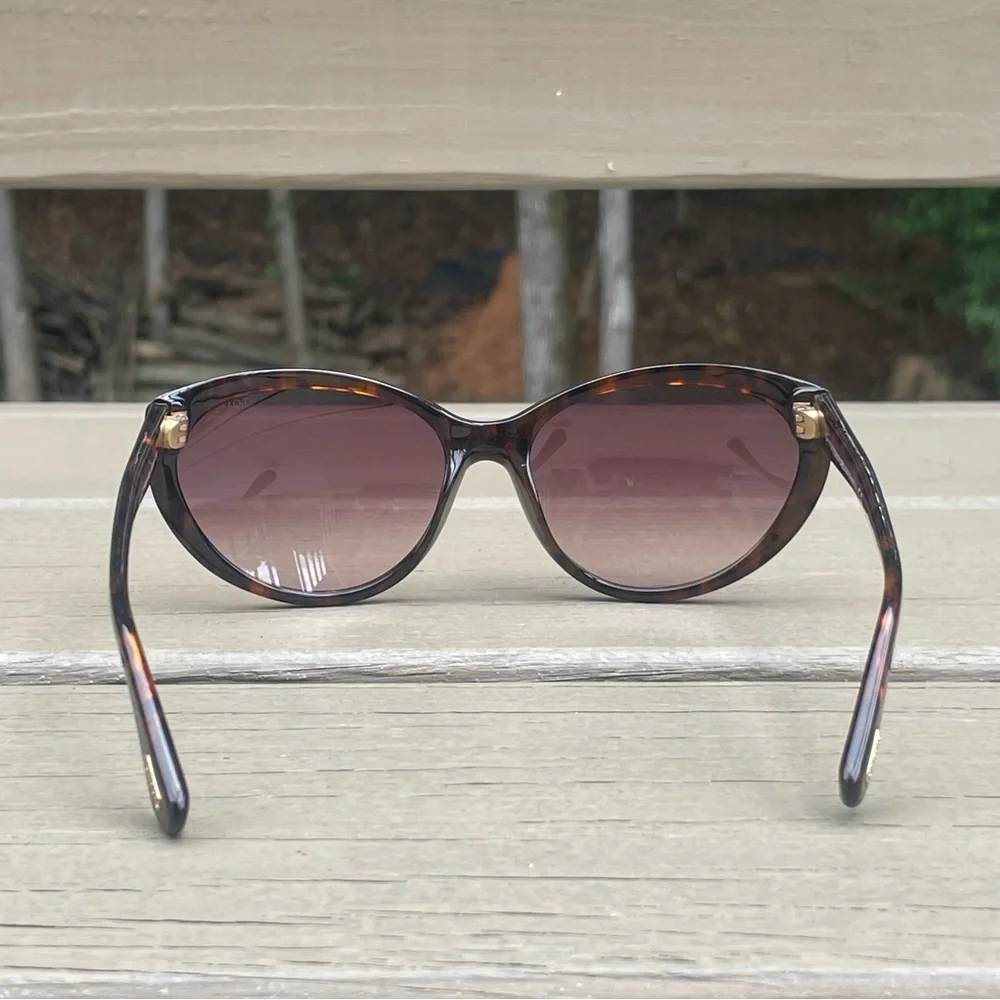 Tom Ford Martina Tortoise Cat Eye Sunglasses - Picture 7 of 16